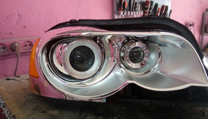 установка биксеноновых линз установка биксеноновых линз