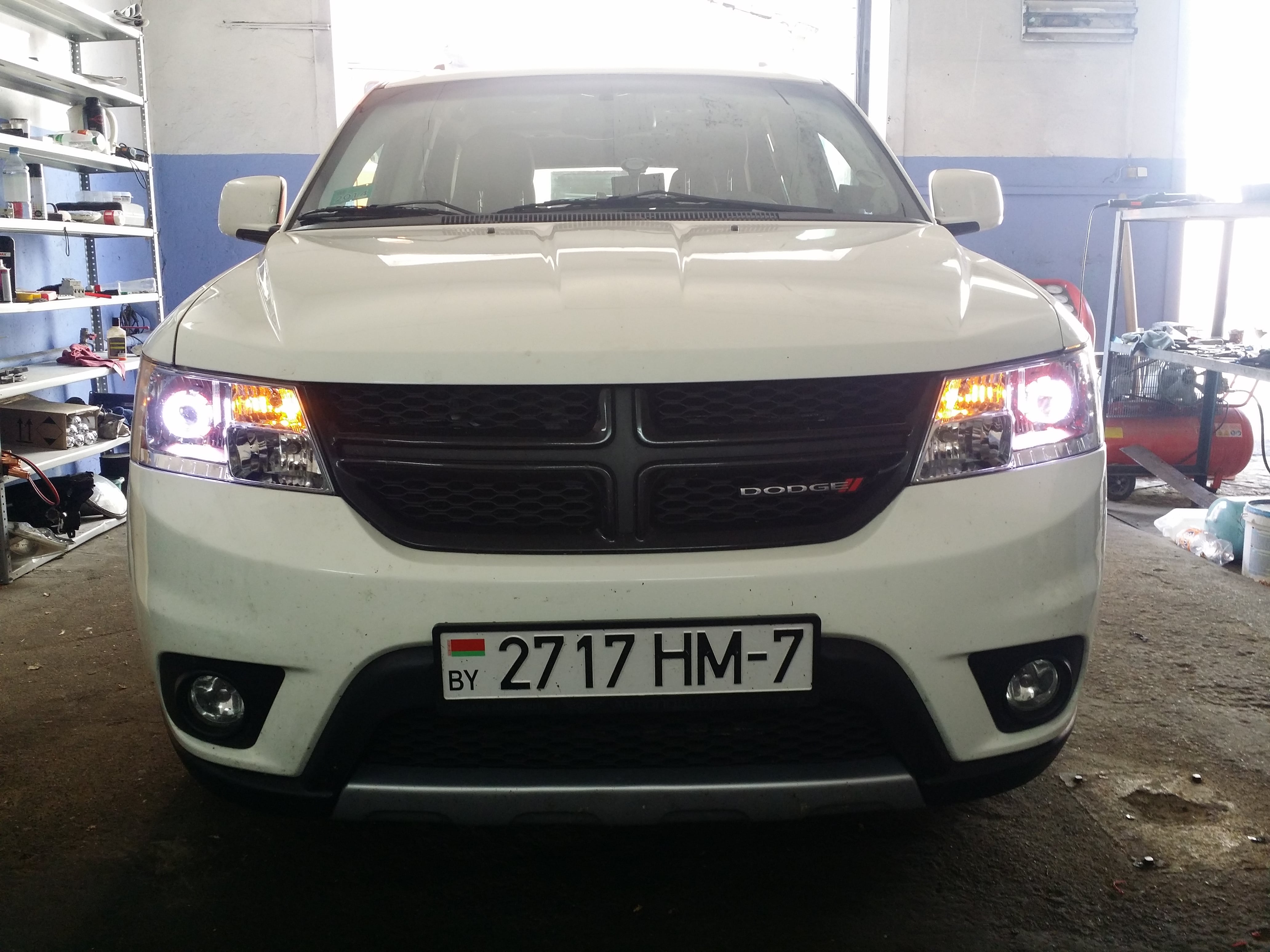 установка ксеноновых линз