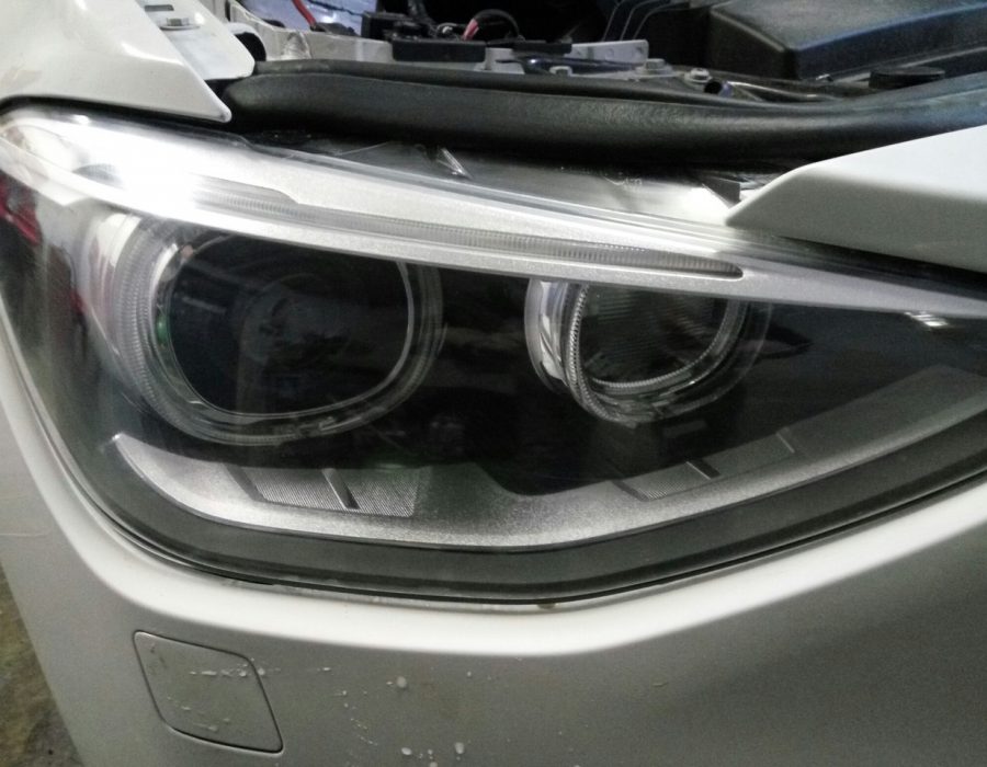 полировка фар бмв