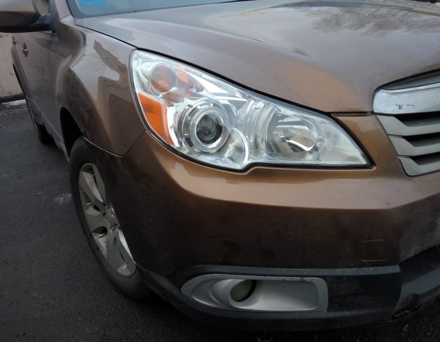 замена линз в фарах subaru